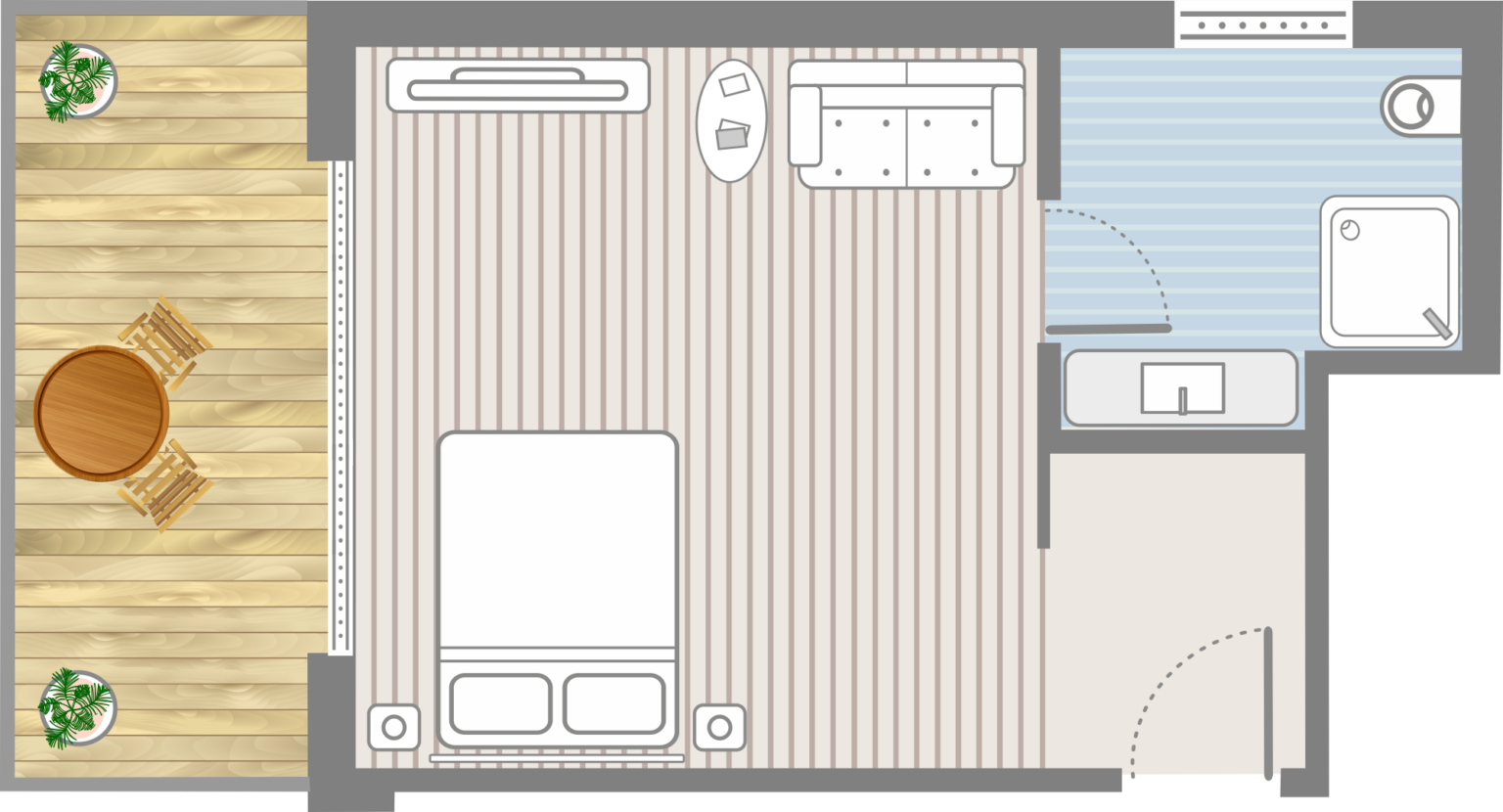 VILLA AYANA STUDIO 2 SECOND FLOOR