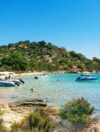 Vourvourou greece beach boats